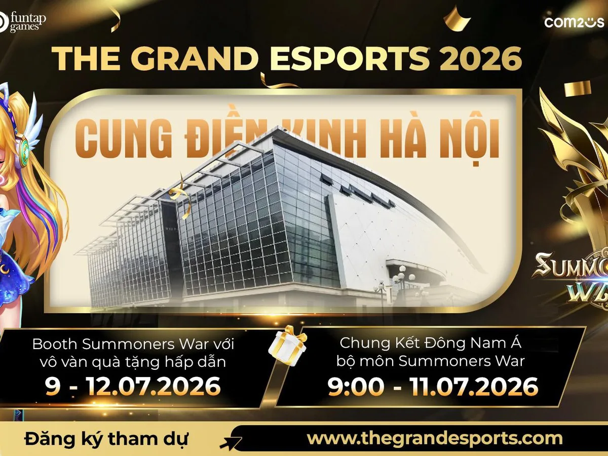 The Grand Esports 2026: Summoners War mang Chung kết Đông Nam Á đến Hà Nội
