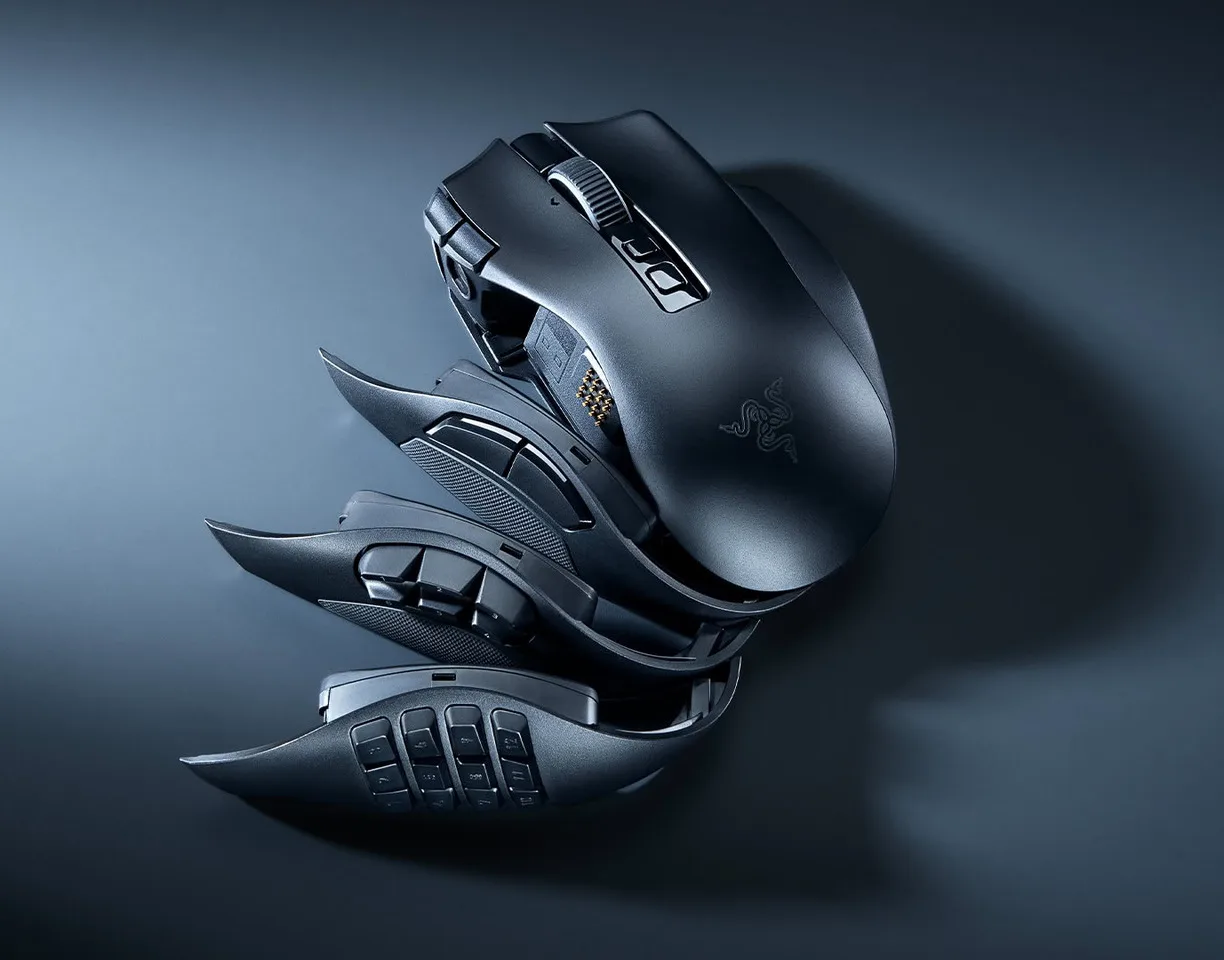 Razer ra mắt Naga V3 Pro: chuột MMO đổi 3 tấm ốp hông từ tính
