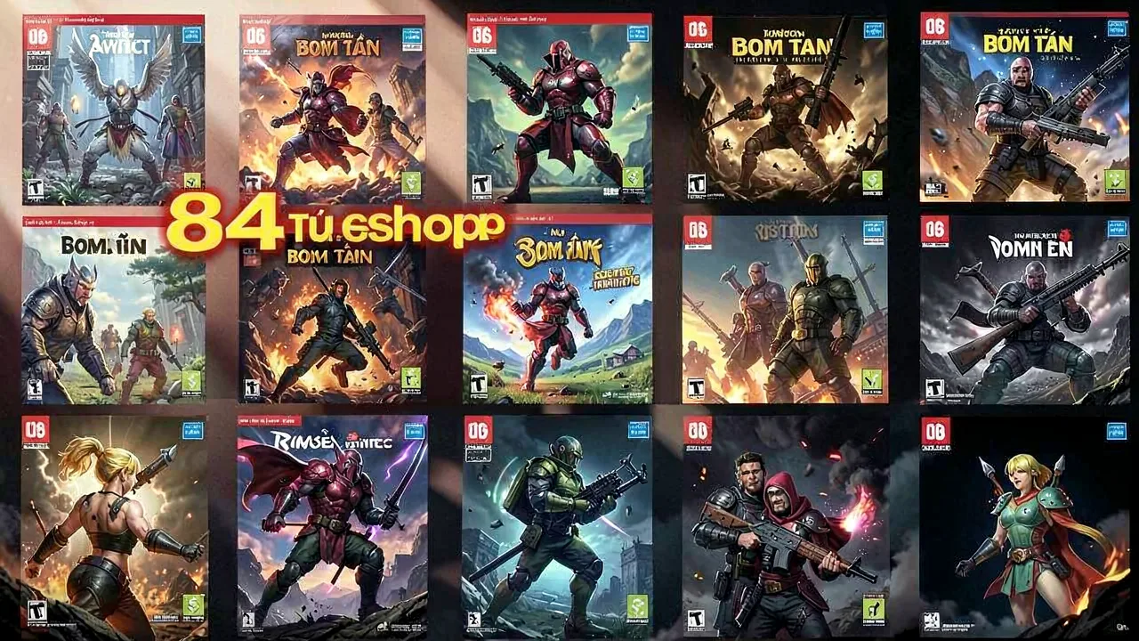 Nintendo giảm giá 84 game bom tấn trên eShop Switch 1 & 2