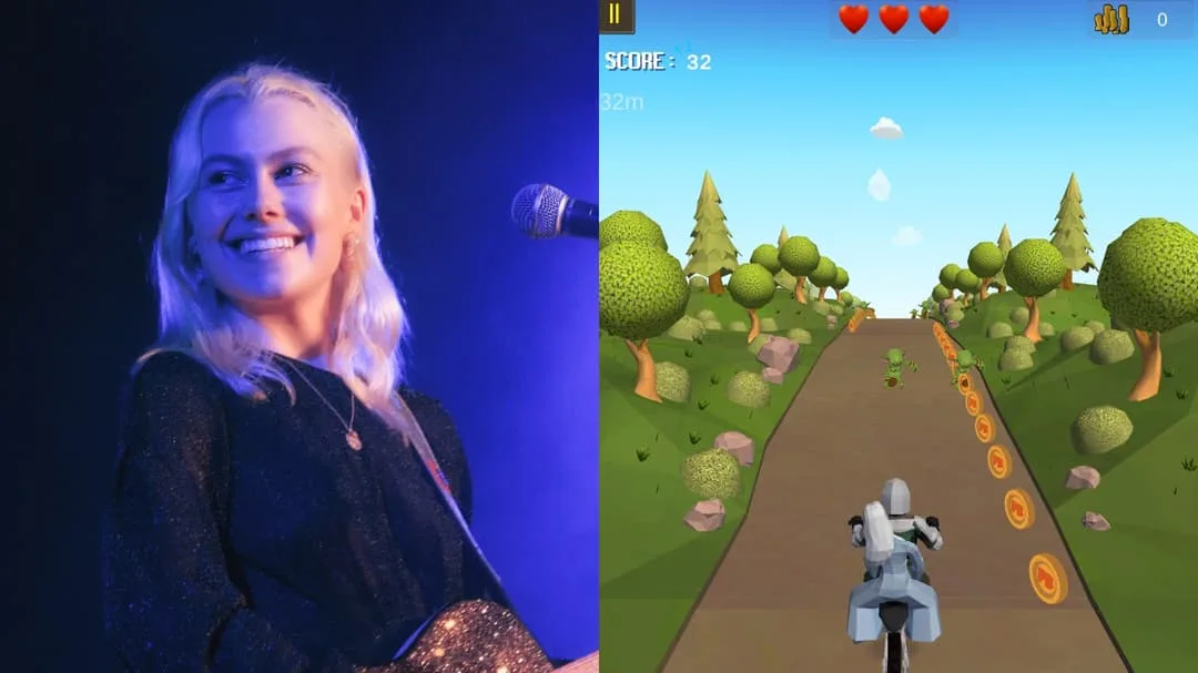 Phoebe Bridgers ra mắt game chạy phong cách Temple Run để quảng bá ca khúc mới