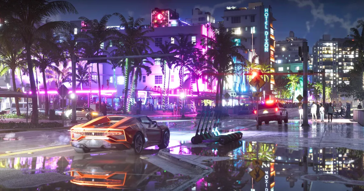 Ảnh minh họa — GTA 6 hé lộ thêm hình ảnh Vice City với nhiều chi tiết mới
