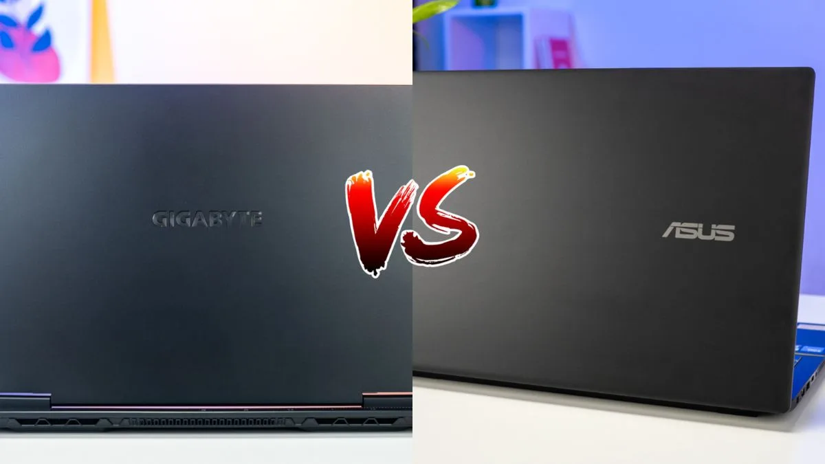 Gigabyte A16 vs ASUS Gaming V16: Chọn gaming thuần hay mỏng nhẹ?