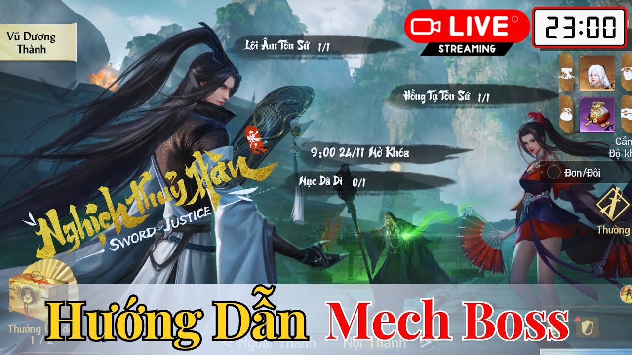 Nghịch Thủy Hàn — Mech Boss phó bản 12 người Vũ Dương Thành (Nội Thành) (PCNET)
