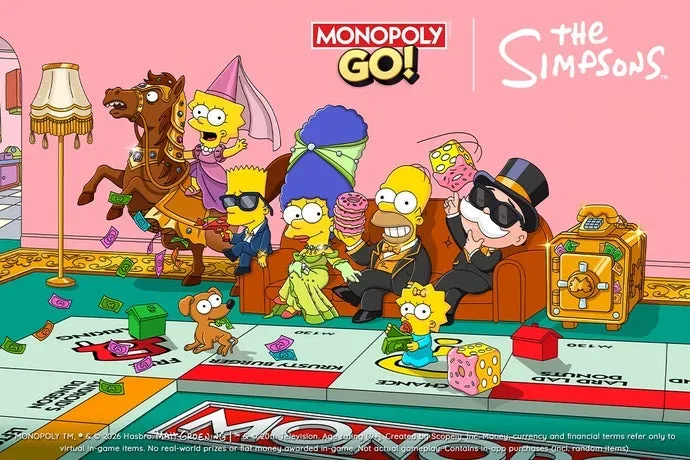 Ảnh minh họa — Monopoly Go sắp có sự kiện chéo The Simpsons, game thủ chờ đợi bao lâu rồi?