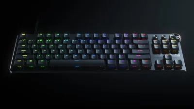 Razer ra mắt bàn phím Huntsman V3 Pro Low-profile Tenkeyless 8KHz