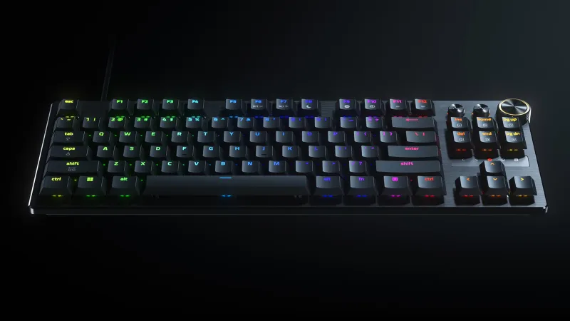 Razer ra mắt bàn phím Huntsman V3 Pro Low-profile Tenkeyless 8KHz