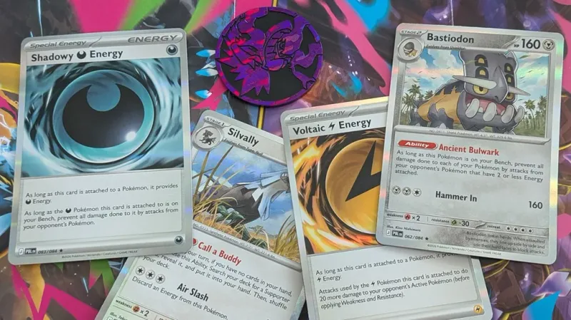 Pokémon TCG: Mega Evolution Pitch Black expansion mang đến những lá bài tối tăm độc đáo