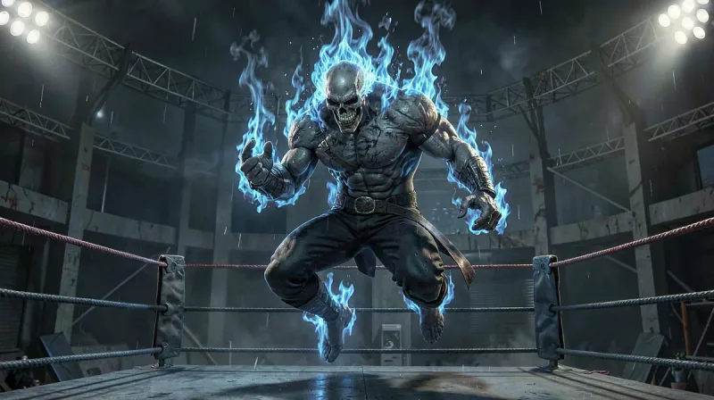 Ảnh minh họa — Ghost Rider chính thức lộ diện với cơ chế Vengeance Gauge trong Marvel Tōkon: Fighting Souls