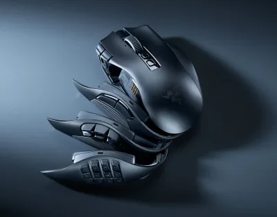 Razer ra mắt Naga V3 Pro: chuột MMO đổi 3 tấm ốp hông từ tính