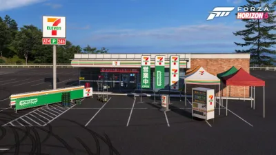 Forza Horizon 6 hợp tác 7-Eleven, thêm cửa hàng và trang phục mới