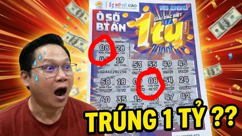 GACHA Vé Số — Hành trình săn giải đặc biệt 1 tỷ 2 căng đến phút cuối