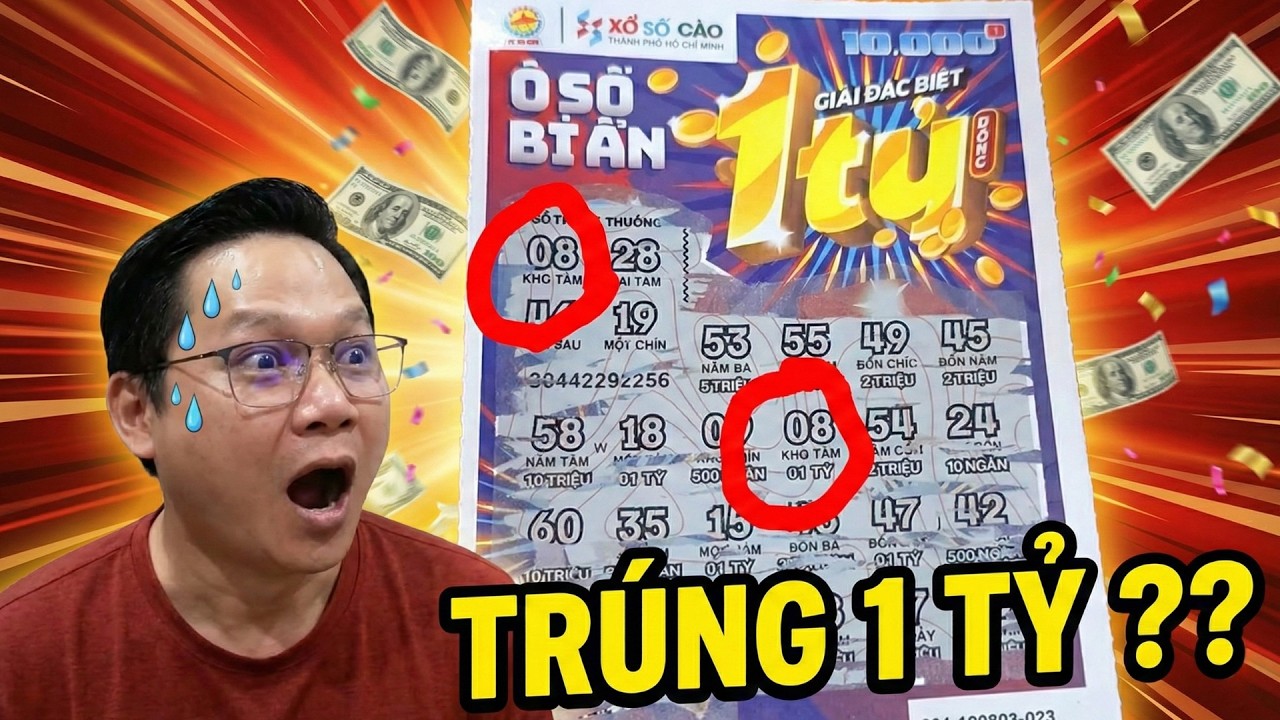 GACHA Vé Số — Hành trình săn giải đặc biệt 1 tỷ 2 căng đến phút cuối (PCNET)