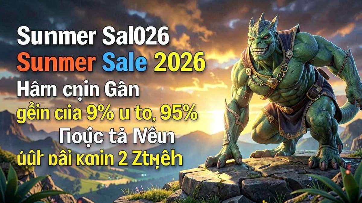 Xbox Summer Sale 2026: Hơn 2000 game giảm giá, riêng 100+ tựa giảm sâu tới 95%