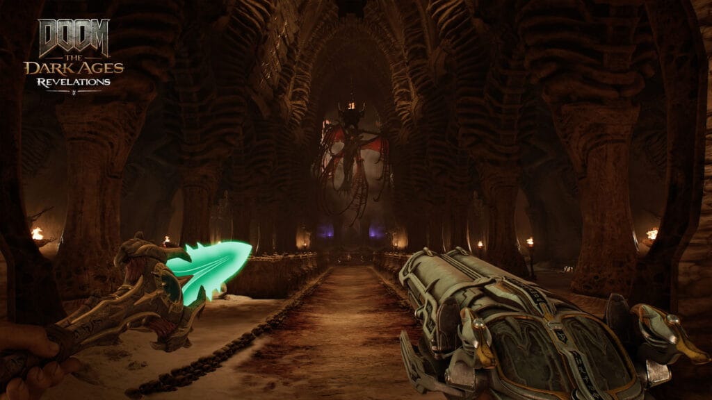 Ảnh minh họa — DOOM: The Dark Ages Cất Cánh Cao Cấp Với DLC Mới Chain Spear