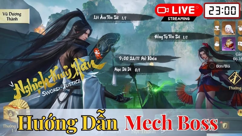 Nghịch Thủy Hàn — Mech Boss phó bản 12 người Vũ Dương Thành (Nội Thành) (PCNET)