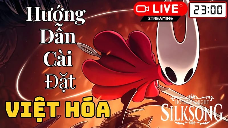 Việt hóa Hollow Knight: Silksong — hướng dẫn cài đặt tiếng Việt (PCNET)