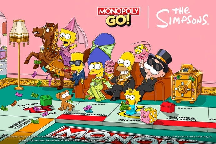 Monopoly Go sắp có sự kiện chéo The Simpsons, game thủ chờ đợi bao lâu rồi?