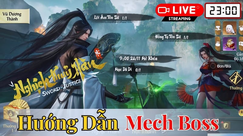 Nghịch Thủy Hàn — Mech Boss phó bản 12 người Vũ Dương Thành (Nội Thành)